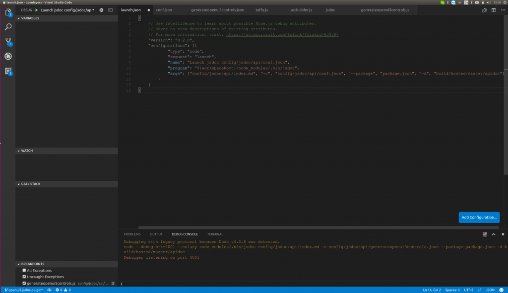 visual studio code debug node visual studio code debug node